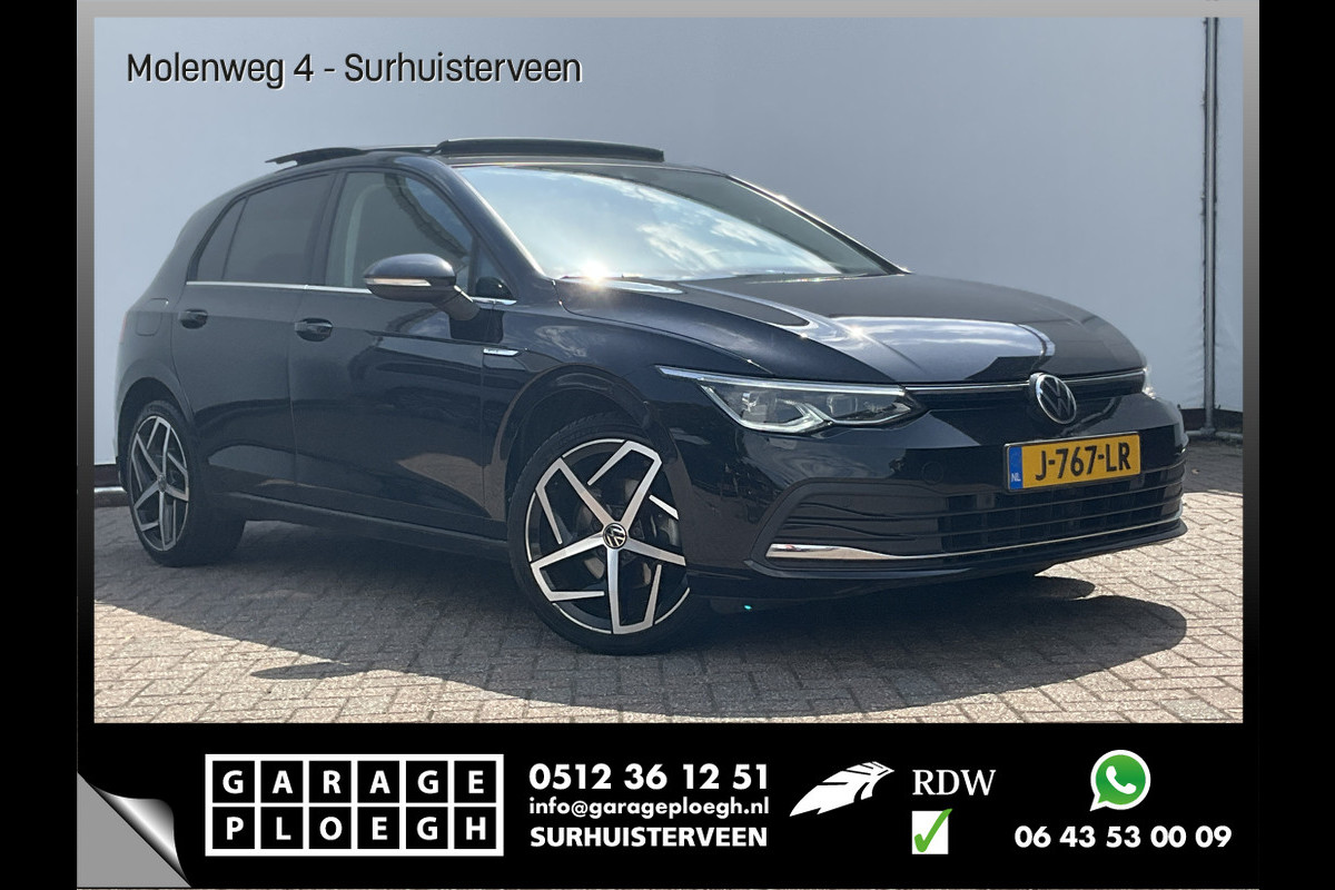 Volkswagen Golf 1.5 TSI Style Pano.dak Massage Sfeerverl Adap.Cruise Carplay Led Memory Uitstraling!