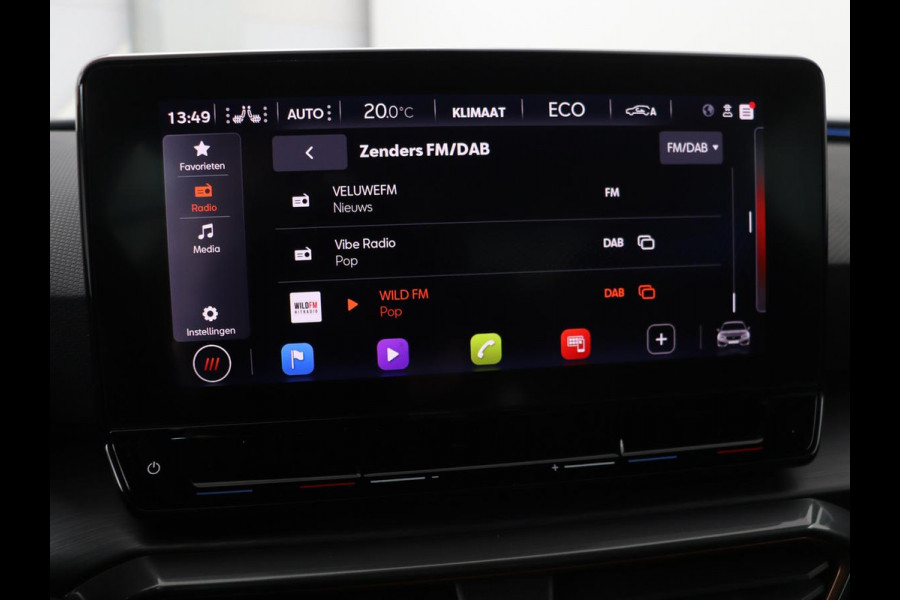 CUPRA Leon 1.4 e-Hybrid | Stoel & stuurverwarming | Camera | Adaptive cruise | Carplay | Navigatie | Sfeerverlichting | Keyless | Full LED | Sportstoelen | PHEV