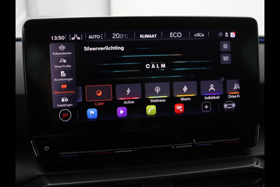 CUPRA Leon 1.4 e-Hybrid | Stoel & stuurverwarming | Camera | Adaptive cruise | Carplay | Navigatie | Sfeerverlichting | Keyless | Full LED | Sportstoelen | PHEV