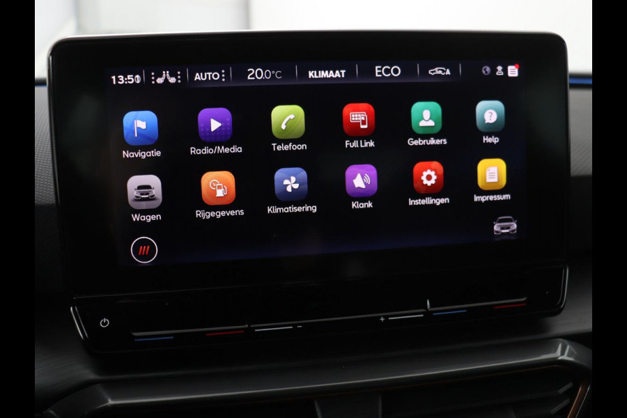 CUPRA Leon 1.4 e-Hybrid | Stoel & stuurverwarming | Camera | Adaptive cruise | Carplay | Navigatie | Sfeerverlichting | Keyless | Full LED | Sportstoelen | PHEV