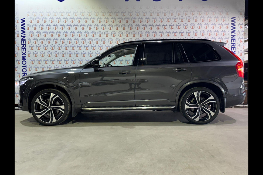 Volvo XC90 2.0 T8 Recharge AWD Ultimate Dark | Luchtvering | H&K | Trekhaak | 360 Camera | ACC