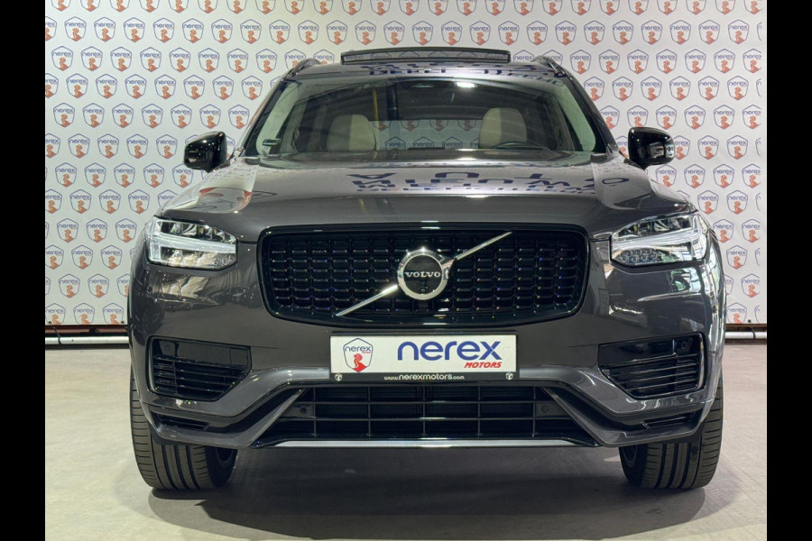 Volvo XC90 2.0 T8 Recharge AWD Ultimate Dark | Luchtvering | H&K | Trekhaak | 360 Camera | ACC