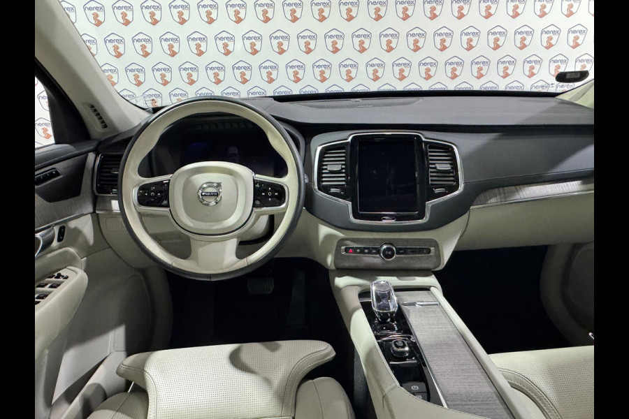 Volvo XC90 2.0 T8 Recharge AWD Ultimate Dark | Luchtvering | H&K | Trekhaak | 360 Camera | ACC