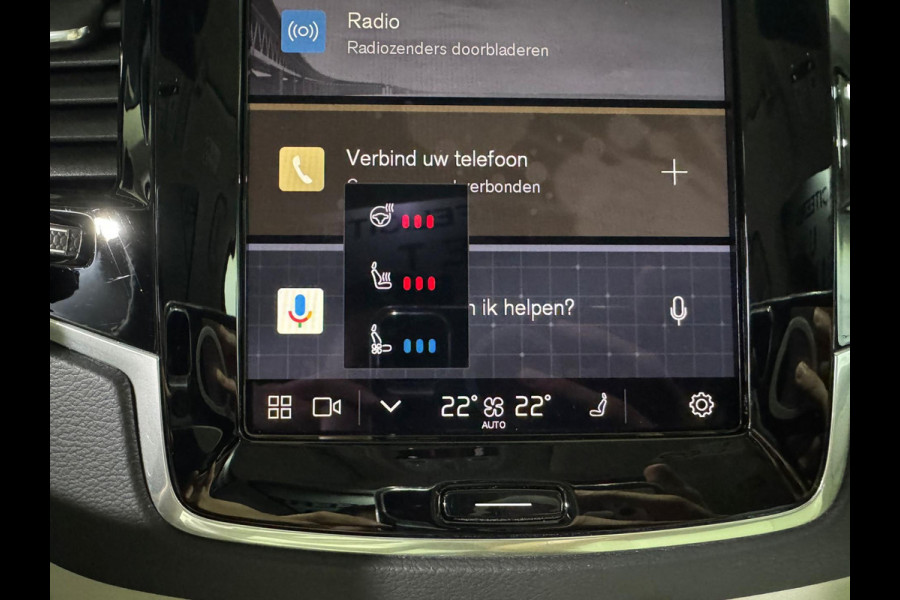 Volvo XC90 2.0 T8 Recharge AWD Ultimate Dark | Luchtvering | H&K | Trekhaak | 360 Camera | ACC