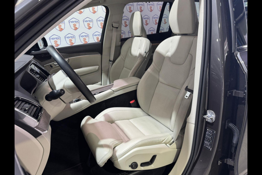 Volvo XC90 2.0 T8 Recharge AWD Ultimate Dark | Luchtvering | H&K | Trekhaak | 360 Camera | ACC