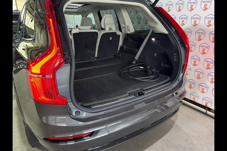 Volvo XC90 2.0 T8 Recharge AWD Ultimate Dark | Luchtvering | H&K | Trekhaak | 360 Camera | ACC