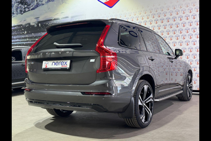 Volvo XC90 2.0 T8 Recharge AWD Ultimate Dark | Luchtvering | H&K | Trekhaak | 360 Camera | ACC