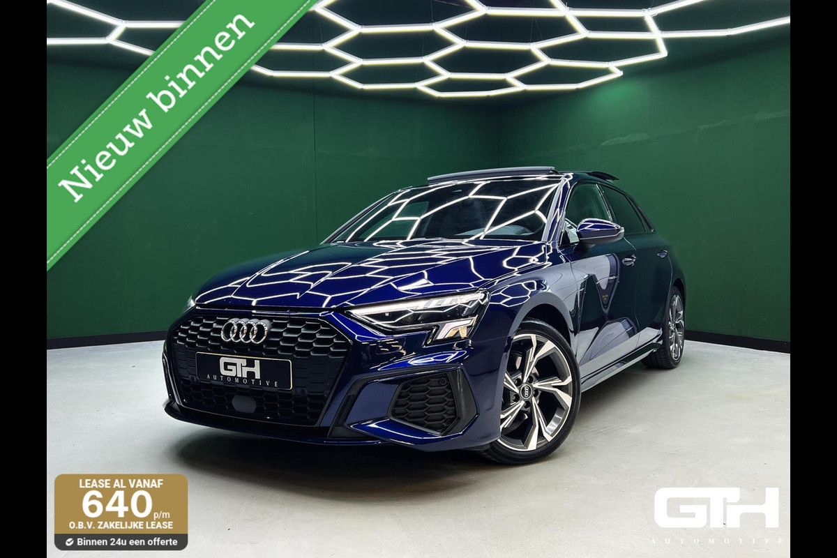 Audi A3 Sportback 35 TFSI S-Line Cruise | Lane | Pano | NAP Audi A3 Sportback 35 TFSI S-Line Cruise | Lane | Pano | NAP