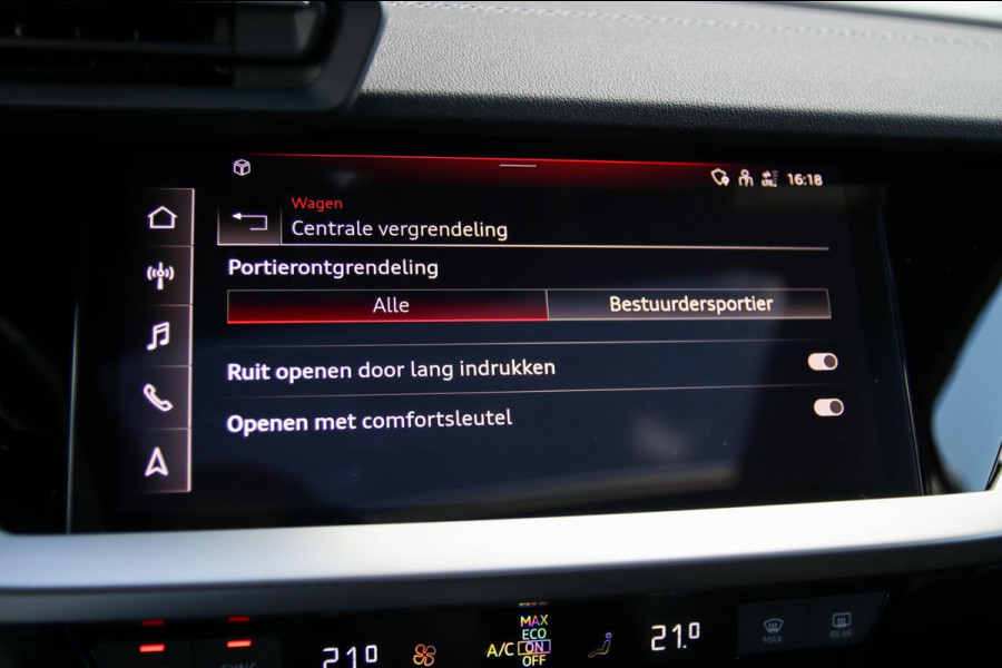 Audi A3 Sportback 45TFSI e PHEV S Edition S line Competition 245pk S-Tronic! 1e|Panoramadak|Virtual Cockpit|Supersport Kuipstoelen
