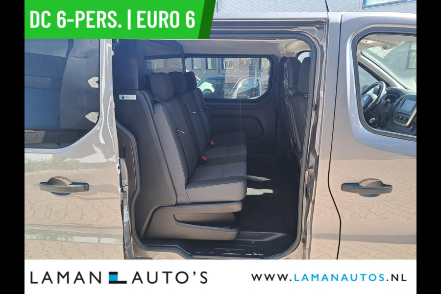Fiat Talento 1.6 EcoJet 125 pk L2H1 2900 DC 6-pers. Pro Edition | Rijklaarprijs Dubbele Cabine Nieuwe banden Euro 6 Lengte 2 Airco Navi Cruis