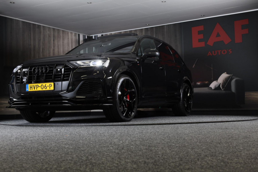 Audi Q7 55 TFSI e Quattro SQ7 Look / Head Up / RS Zetels / Leder / Memory / Acc / F1 / Nachtzicht / Massage / Open Pano / 23 Inch