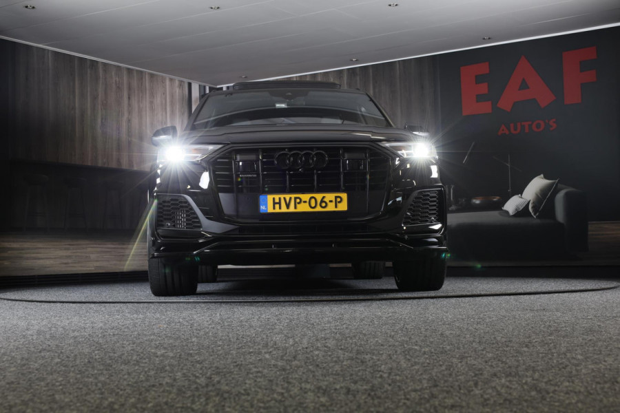 Audi Q7 55 TFSI e Quattro SQ7 Look / Head Up / RS Zetels / Leder / Memory / Acc / F1 / Nachtzicht / Massage / Open Pano / 23 Inch