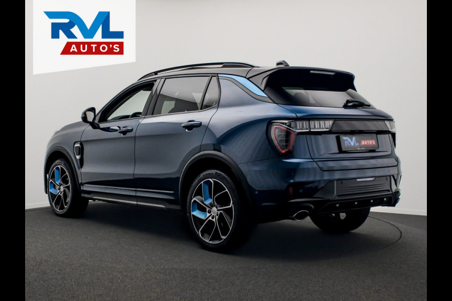 Lynk & Co 01 1.5 261PK Plug-in Hybrid *Origineel NL*Zwarte hemel* 360° Camera/Pano/dak Apple/Carplay Adaptive/Cruise