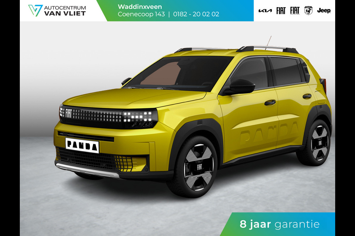 Fiat Grande Panda La Prima 44 kWh | Clima | Cruise | Camera | Apple Carplay | 17" | Navi | Winter Pack Fiat Grande Panda La Prima 44 kWh | Clima | Cruise | Camera | Apple Carplay | 17" | Navi | Winter Pack