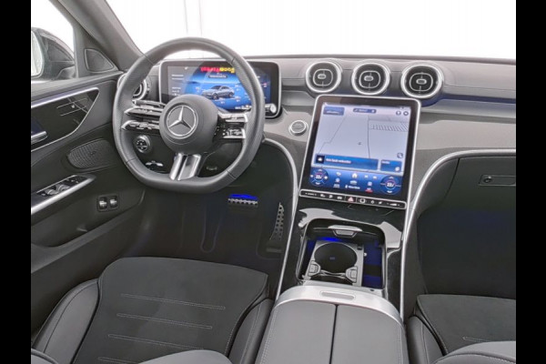 Mercedes-Benz C-Klasse 300 e AMG Plug-In Hybride | AMG Line | Night Pakket | Led Koplampen | Stuur en Stoelverwarming | Inclusief 24 maanden MB Certified garantie voor Europa.