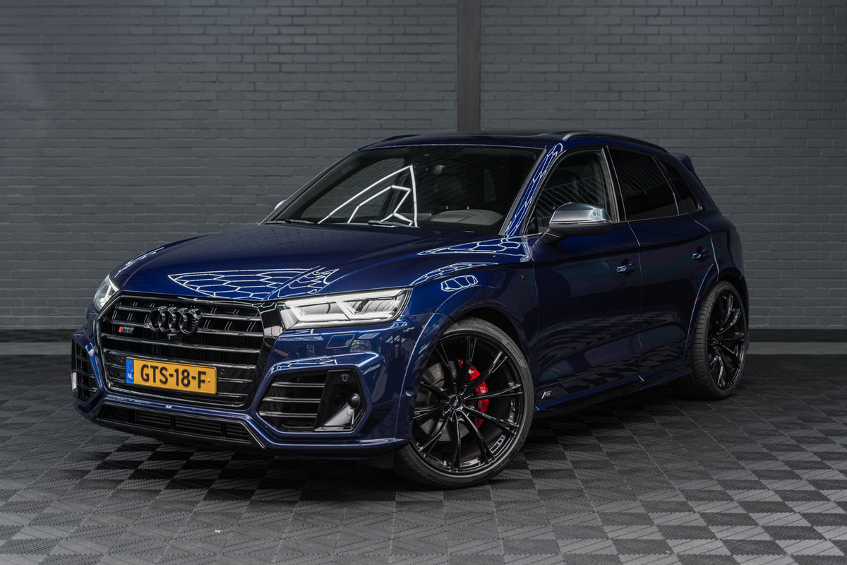 Audi SQ5 3.0 TFSI Q5 SQ5 quattro 457 PK Pro Line Plus | Volledig ABT widebody | RS Stoelen | Panorama-dak | Headup display | B&O Audio | Stage 2 getuned, door JD Engineering, 457PK, 715NM. (met downpipes) | Audi SQ5 3.0 TFSI Q5 SQ5 quattro 457 PK Pro Line Plus | Volledig ABT widebody | RS Stoelen | Panorama-dak | Headup display | B&O Audio | Stage 2 getuned, door JD Engineering, 457PK, 715NM. (met downpipes) |