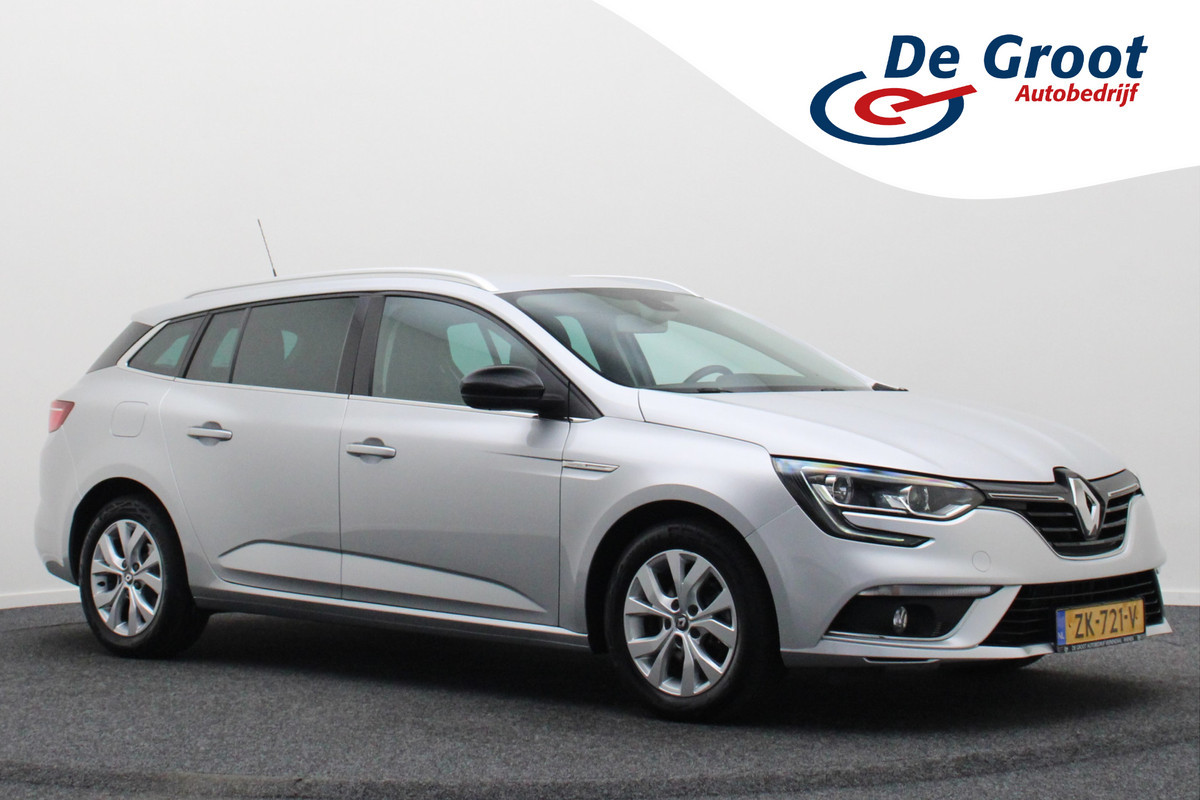 Renault MEGANE Estate 1.3 TCe Limited Apple Carplay, LED, Cruise, Climate, Keyless, PDC, Trekhaak Renault MEGANE Estate 1.3 TCe Limited Apple Carplay, LED, Cruise, Climate, Keyless, PDC, Trekhaak