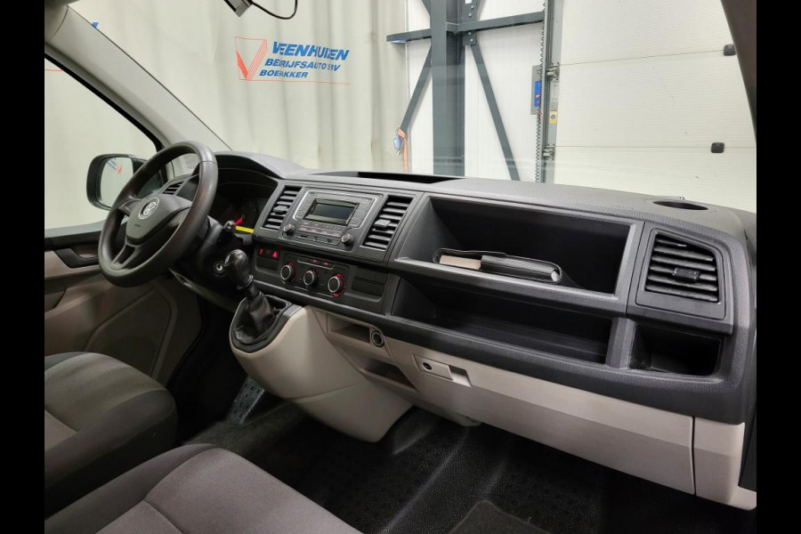 Volkswagen Transporter 2.0TDI L2/H1 Dubbele Cabine Trekhaak Euro 6!