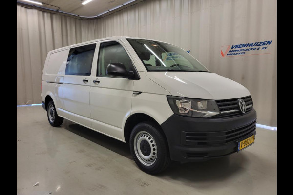 Volkswagen Transporter 2.0TDI L2/H1 Dubbele Cabine Trekhaak Euro 6!