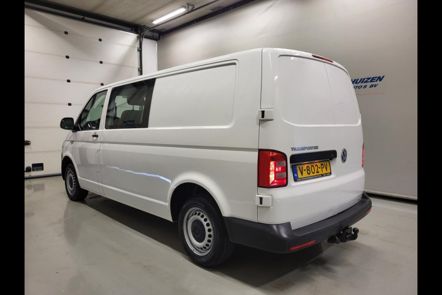Volkswagen Transporter 2.0TDI L2/H1 Dubbele Cabine Trekhaak Euro 6!