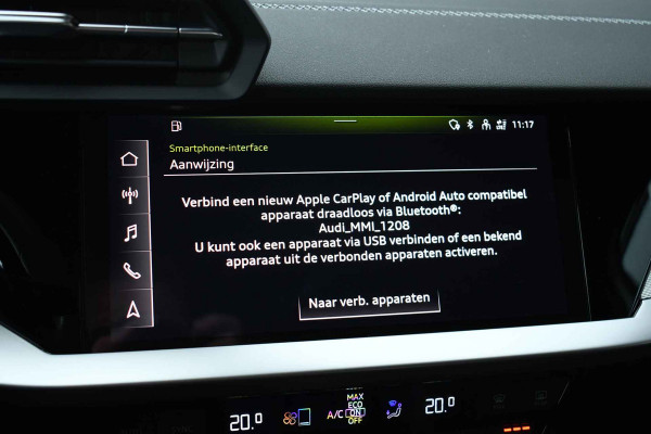 Audi A3 Sportback 40 TFSI e S-Line Pano 19inch Optic-black Carplay
