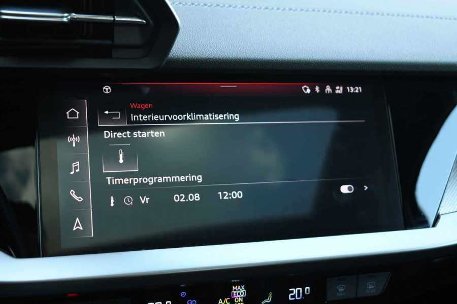 Audi A3 Sportback 40 TFSI e S-Line Pano 19inch Optic-black Carplay