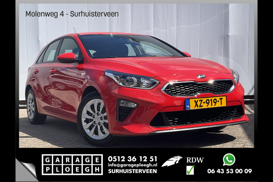 Kia Ceed 1.0 T-GDi Comfortline Clima Cruise Audio Trekhaak Orig.NL Red Voll.Onderhouden!