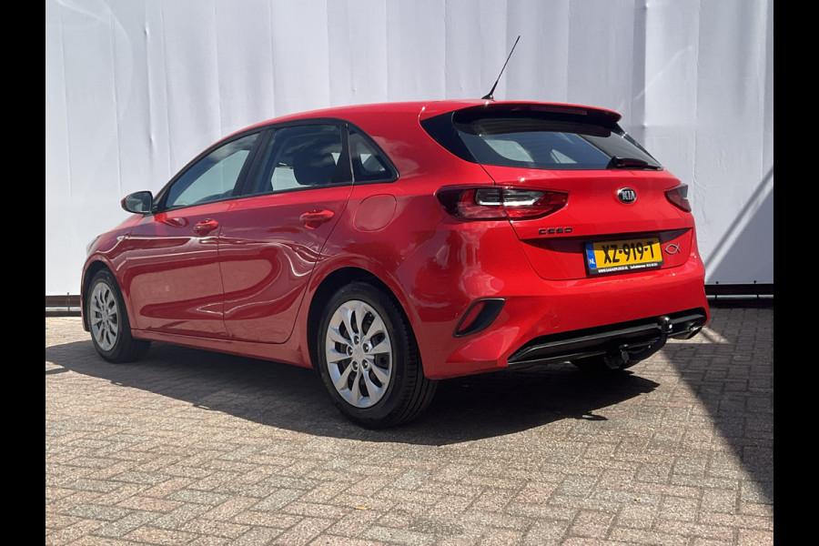 Kia Ceed 1.0 T-GDi Comfortline Clima Cruise Audio Trekhaak Orig.NL Red Voll.Onderhouden!