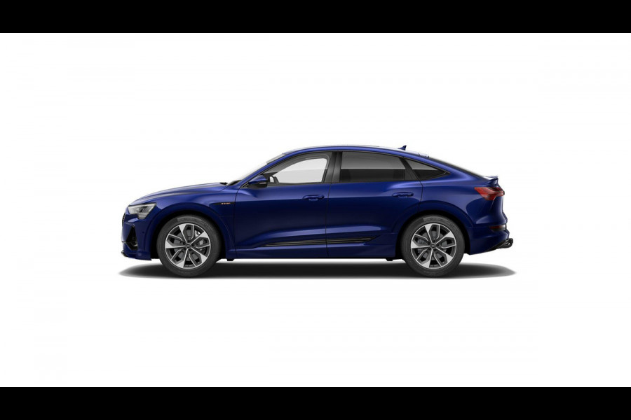 Audi e-tron Sportback 55 quattro S edition 95 kWh 408pk | SoH 91% | Panoramadak | Trekhaak | Diamond Stitching  Lederen | Stoelverstelling met geheugen | Head up Display