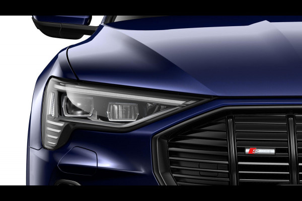 Audi e-tron Sportback 55 quattro S edition 95 kWh 408pk | SoH 91% | Panoramadak | Trekhaak | Diamond Stitching  Lederen | Stoelverstelling met geheugen | Head up Display