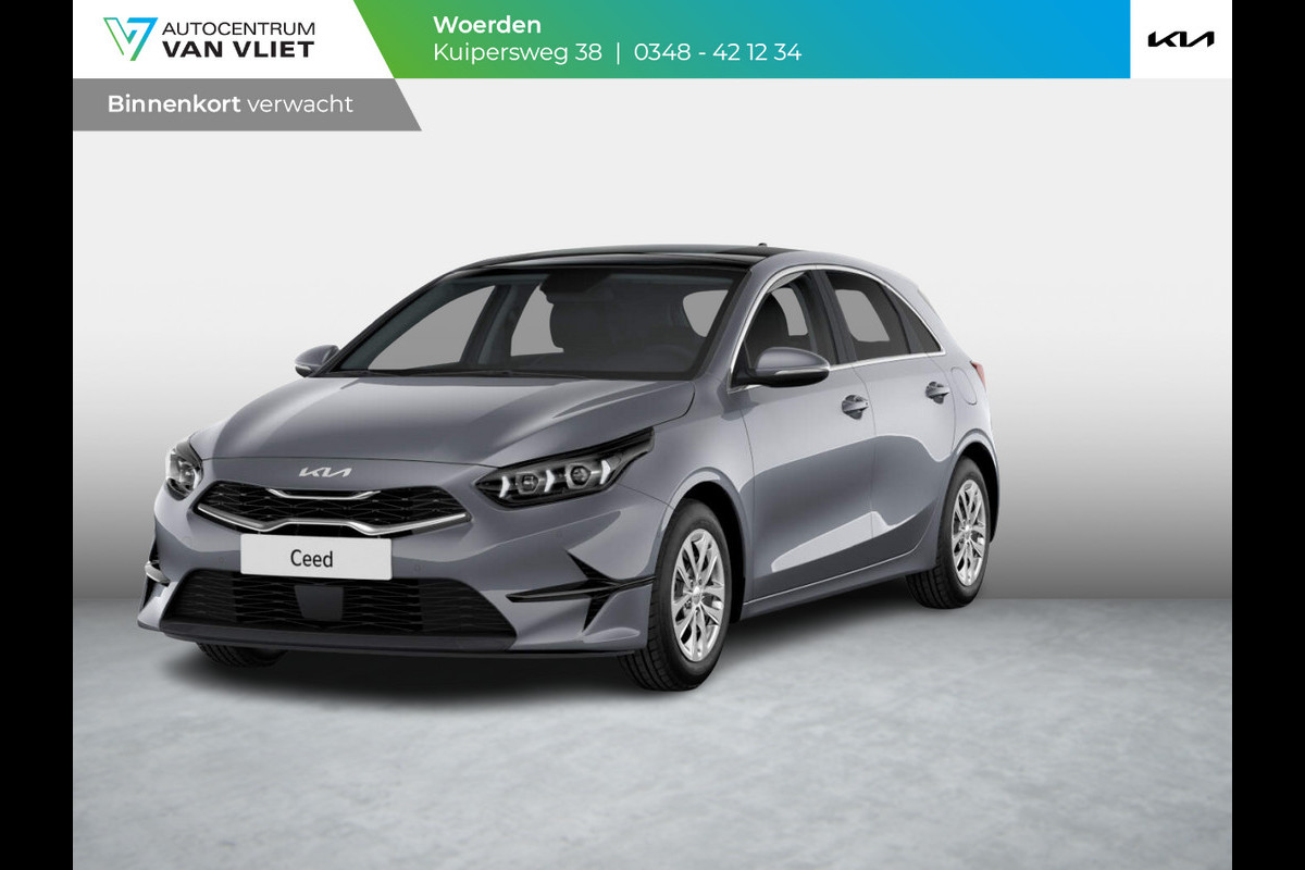 Kia Ceed 1.0 T-GDi Design Edition | Snel leverbaar | Camera | Apple Carplay | Adapt. Cruise | Stoel&Stuur Verwarming | Navi | Keyless Kia Ceed 1.0 T-GDi Design Edition | Snel leverbaar | Camera | Apple Carplay | Adapt. Cruise | Stoel&Stuur Verwarming | Navi | Keyless