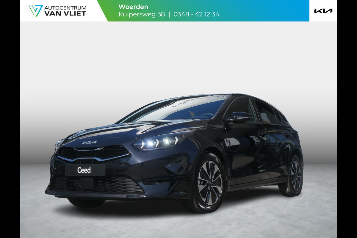 Kia Ceed 1.0 T-GDi MHEV Design Edition | Op Voorraad | Camera | Apple Carplay | Adapt. Cruise | Stoel&Stuur Verwarming | Navi | Keyless