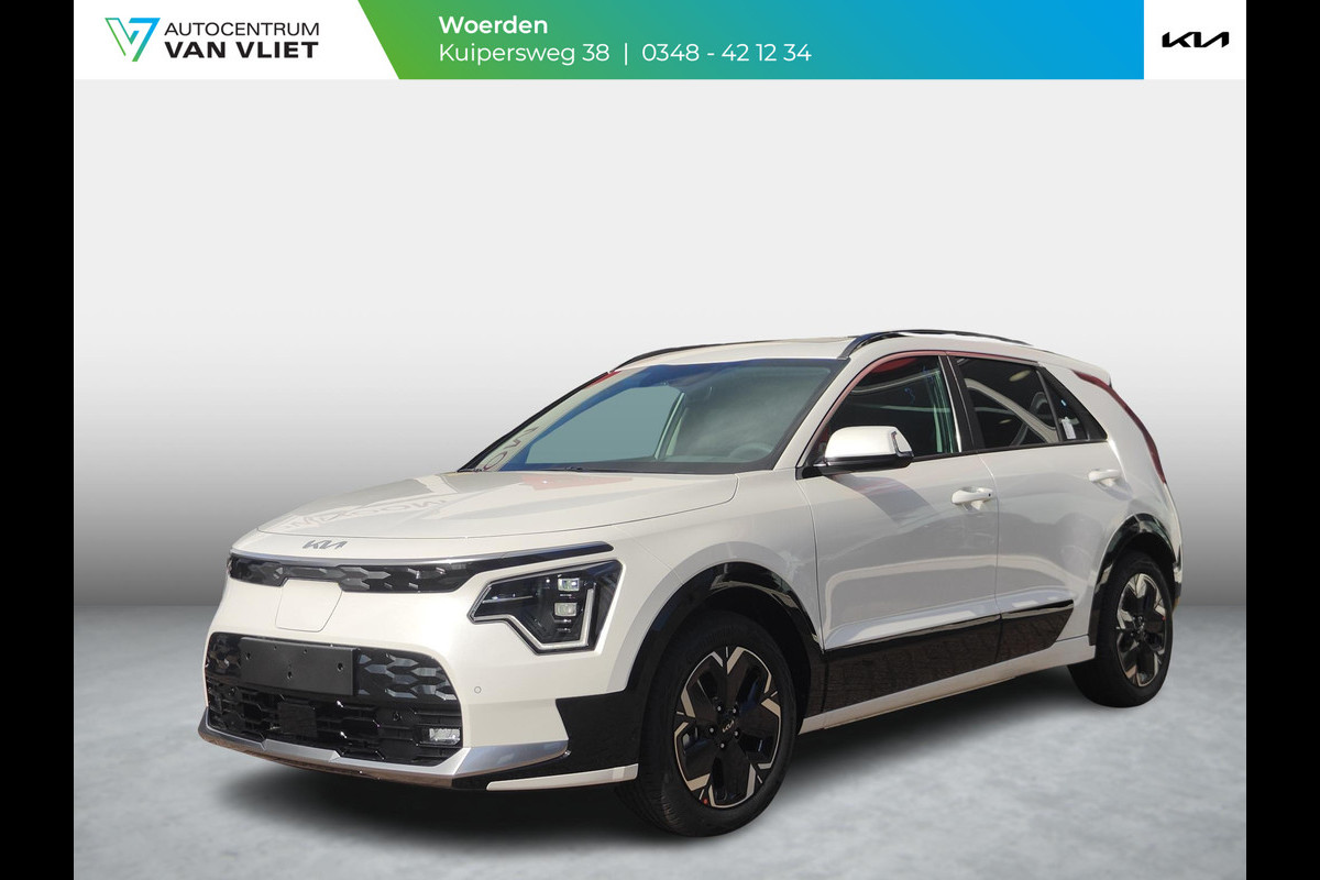 Kia Niro EV DynamicPlusLine 64.8 kWh | Stoel-/stuurverwarming | Schuif-/kanteldak | Head-up display| LED | Clima | Navi | Carplay Kia Niro EV DynamicPlusLine 64.8 kWh | Stoel-/stuurverwarming | Schuif-/kanteldak | Head-up display| LED | Clima | Navi | Carplay