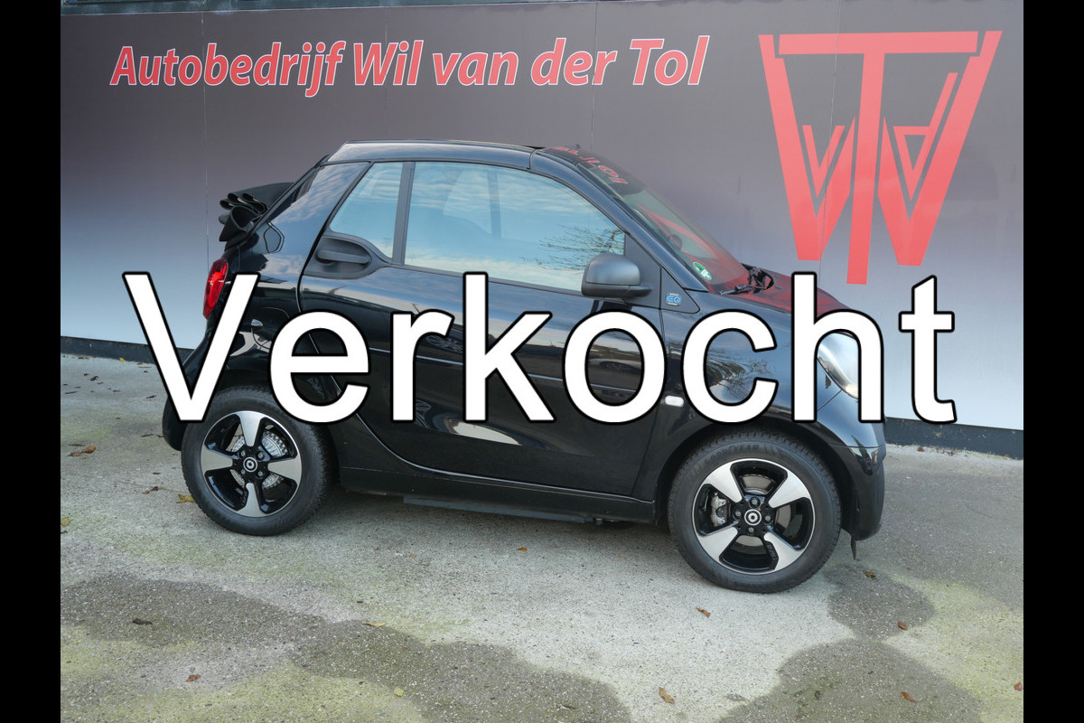 Smart EQ fortwo CABRIO | 22 KW SNELLADEN | CRUISE | CLIMA | 6.500 KM!! Smart EQ fortwo CABRIO | 22 KW SNELLADEN | CRUISE | CLIMA | 6.500 KM!!