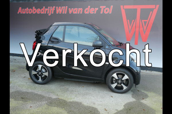 Smart EQ fortwo CABRIO | 22 KW SNELLADEN | CRUISE | CLIMA | 6.500 KM!!