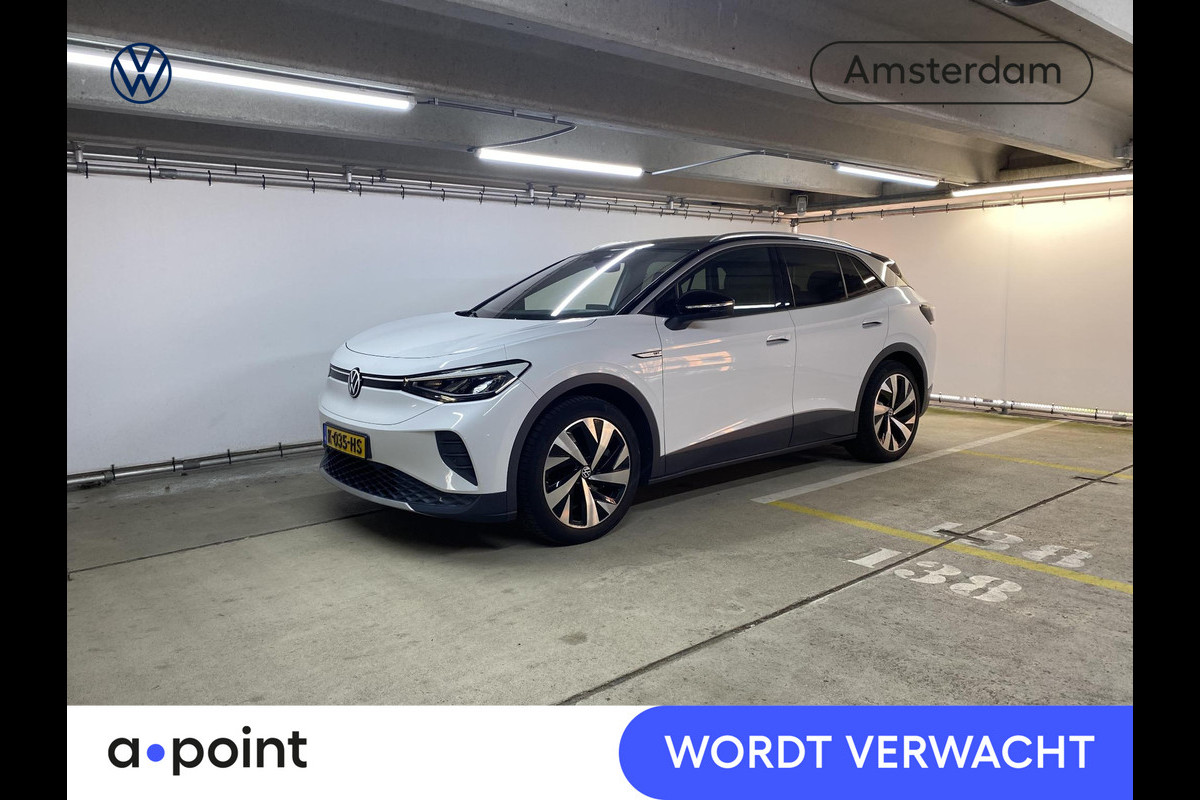 Volkswagen ID.4 First 77 kWh 204 pk | Navigatie | Elektr. trekhaak | Warmtepomp | Parkeersensoren | Achteruitrijcamera | Adaptieve cruise control | Volkswagen ID.4 First 77 kWh 204 pk | Navigatie | Elektr. trekhaak | Warmtepomp | Parkeersensoren | Achteruitrijcamera | Adaptieve cruise control |