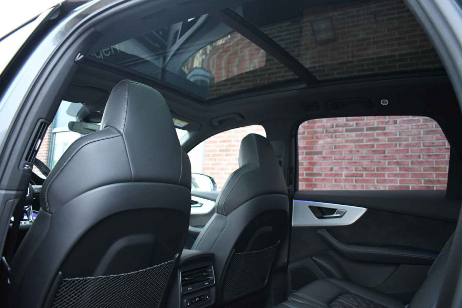 Audi Q7 55 TFSI quattro S-Line 7-pers Pano S-zetels Trekh ACC HUD B&O 360 Soft-close