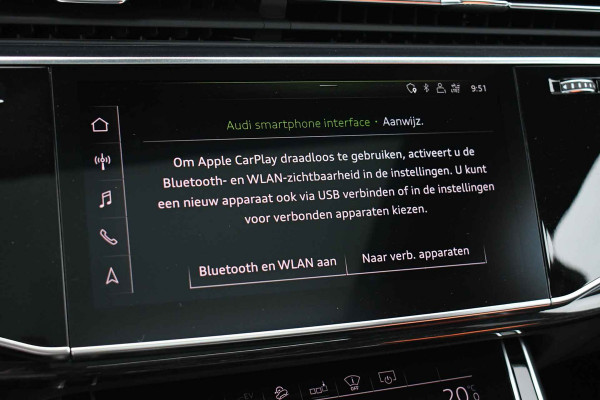 Audi Q7 55 TFSI quattro S-Line 7-pers Pano S-zetels Trekh ACC HUD B&O 360 Soft-close