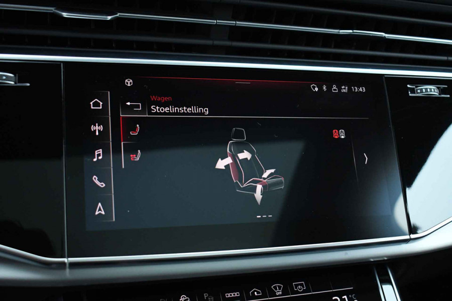 Audi Q7 55 TFSI quattro S-Line 7-pers Pano S-zetels Trekh ACC HUD B&O 360 Soft-close