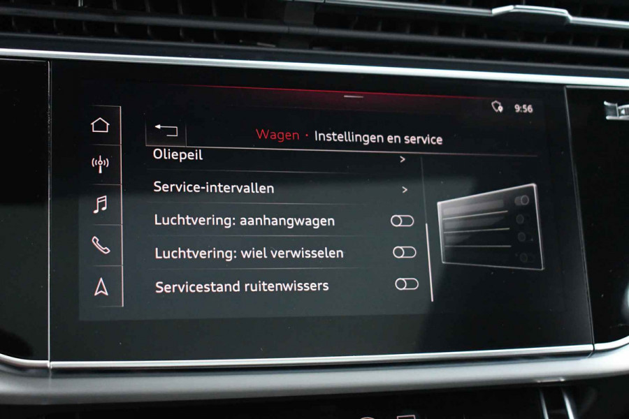 Audi Q7 55 TFSI quattro S-Line 7-pers Pano S-zetels Trekh ACC HUD B&O 360 Soft-close