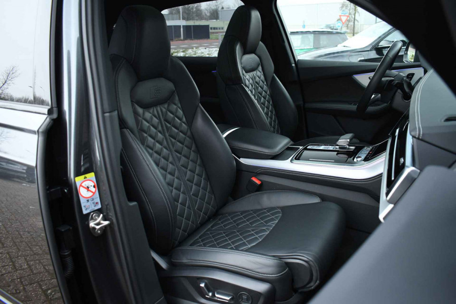 Audi Q7 55 TFSI quattro S-Line 7-pers Pano S-zetels Trekh ACC HUD B&O 360 Soft-close
