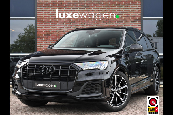 Audi Q7 55 TFSI quattro grijs-kenteken Pano 360-cam 21inch 4wielbest laser-LED