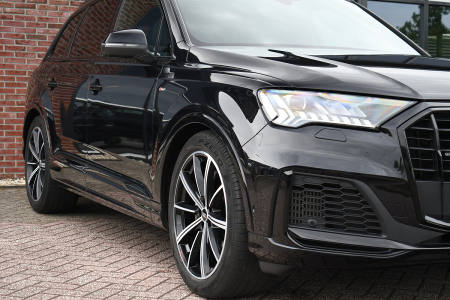 Audi Q7 55 TFSI quattro grijs-kenteken Pano 360-cam 21inch 4wielbest laser-LED