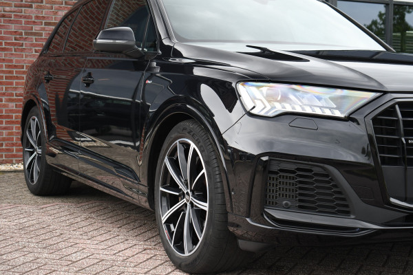 Audi Q7 55 TFSI quattro grijs-kenteken Pano 360-cam 21inch 4wielbest laser-LED