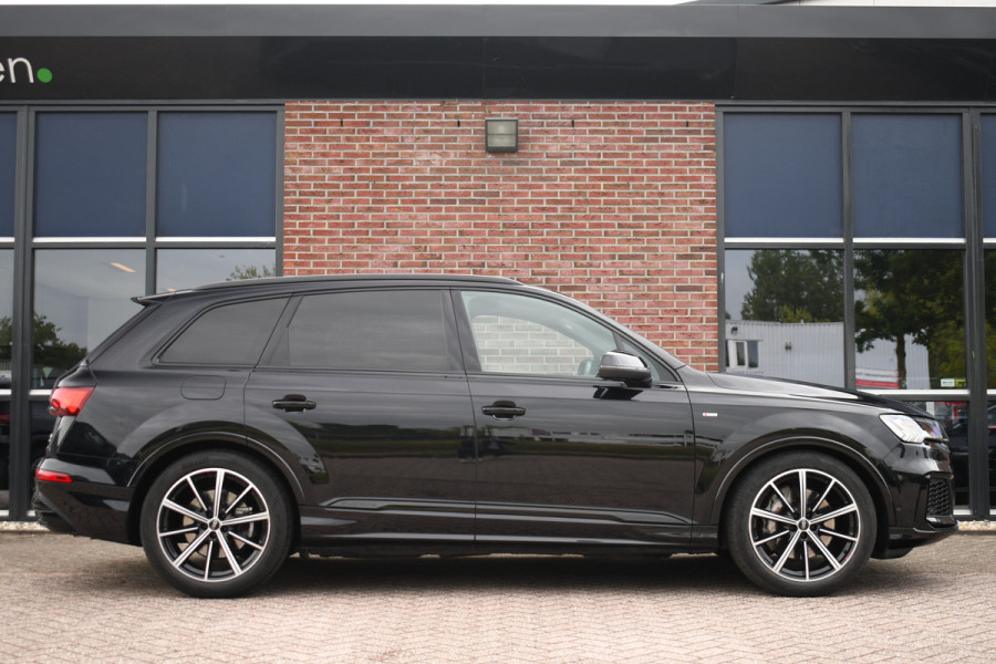 Audi Q7 55 TFSI quattro grijs-kenteken Pano 360-cam 21inch 4wielbest laser-LED