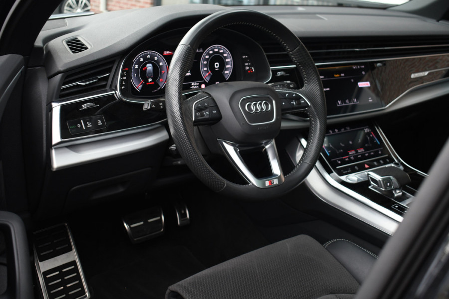 Audi Q7 55 TFSI quattro grijs-kenteken Pano 360-cam 21inch 4wielbest laser-LED