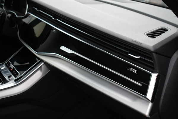 Audi Q7 55 TFSI quattro grijs-kenteken Pano 360-cam 21inch 4wielbest laser-LED