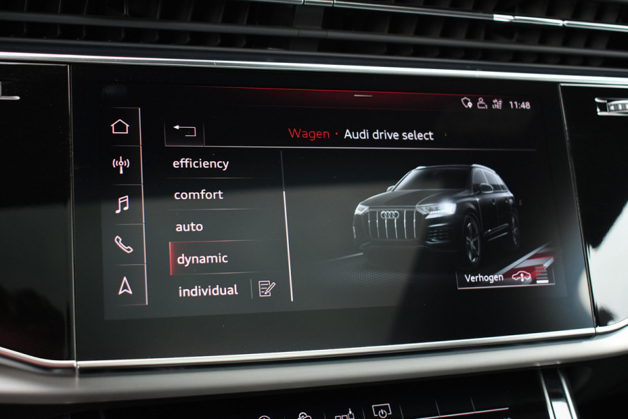Audi Q7 55 TFSI quattro grijs-kenteken Pano 360-cam 21inch 4wielbest laser-LED