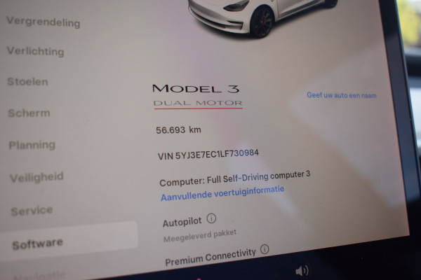 Tesla Model 3 Performance AWD 75 kWh | Autopilot | 461pk | Leder | 19''