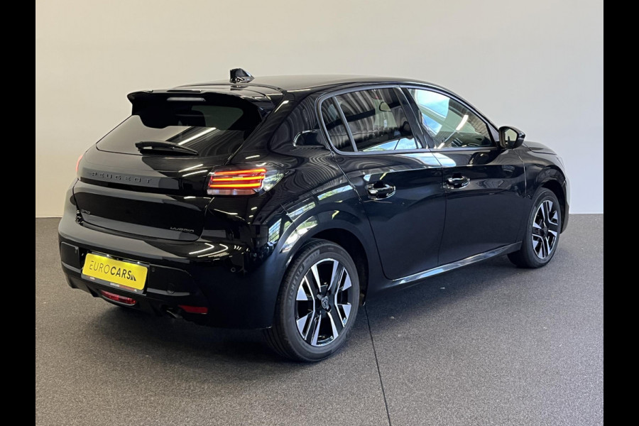 Peugeot 208 Hybrid 100 AUT Allure Navigatie Apple Carplay/ Android Auto Camera Parkeersensoren Adaptive Cruise Control Stoelverwarming Ledverlichting Climate control